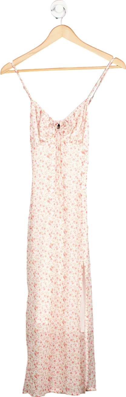 Daisy Street Pink Floral Slip Dress UK 8