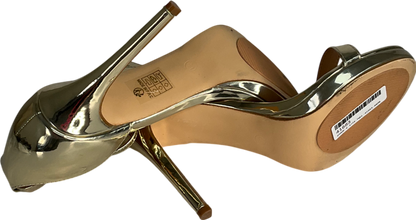 la bottine souriante Metallic Lea Heeled Sandals UK 8 EU 41 👠