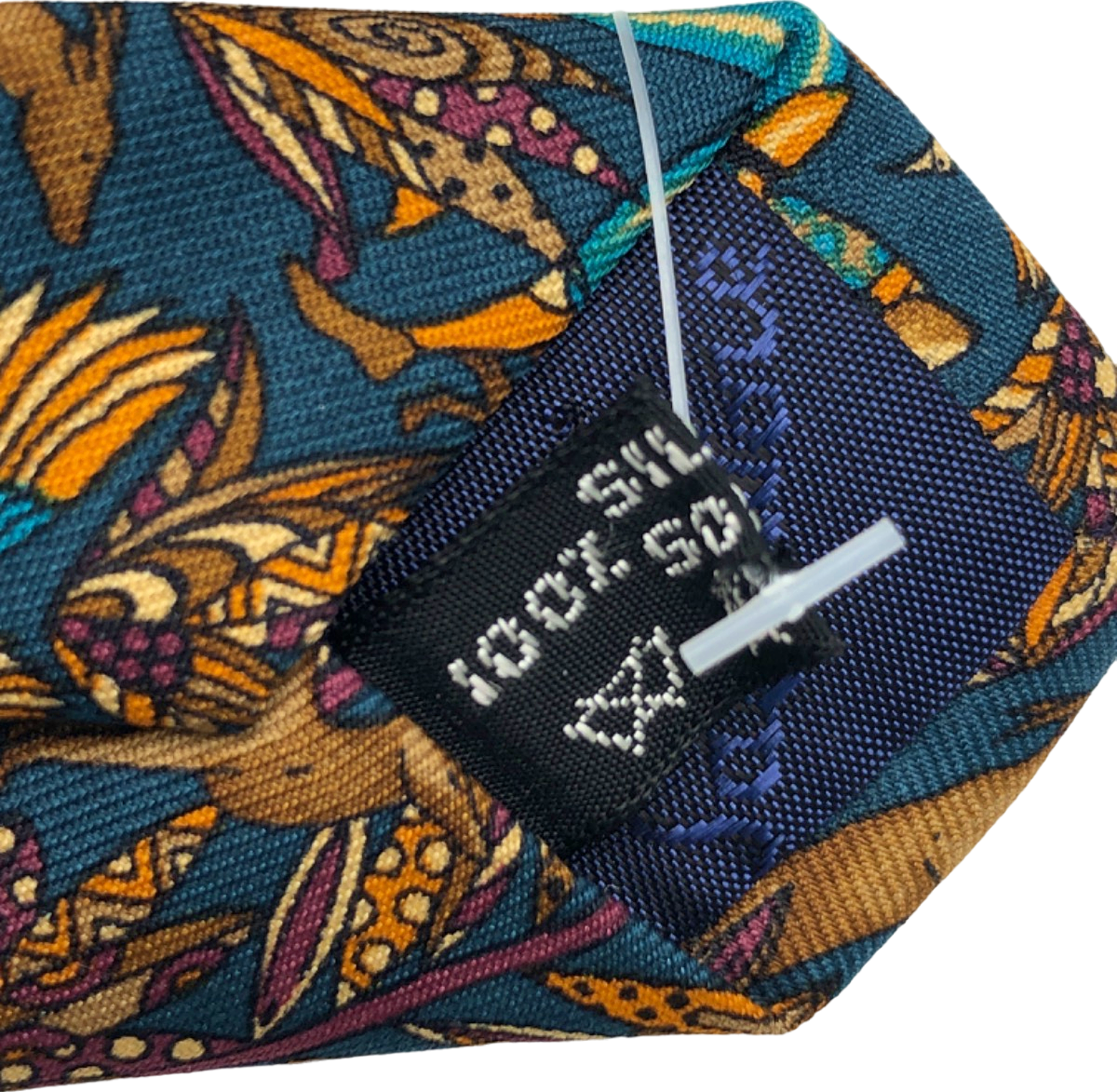 Salvatore Ferragamo Multicolour Patterned Silk Tie