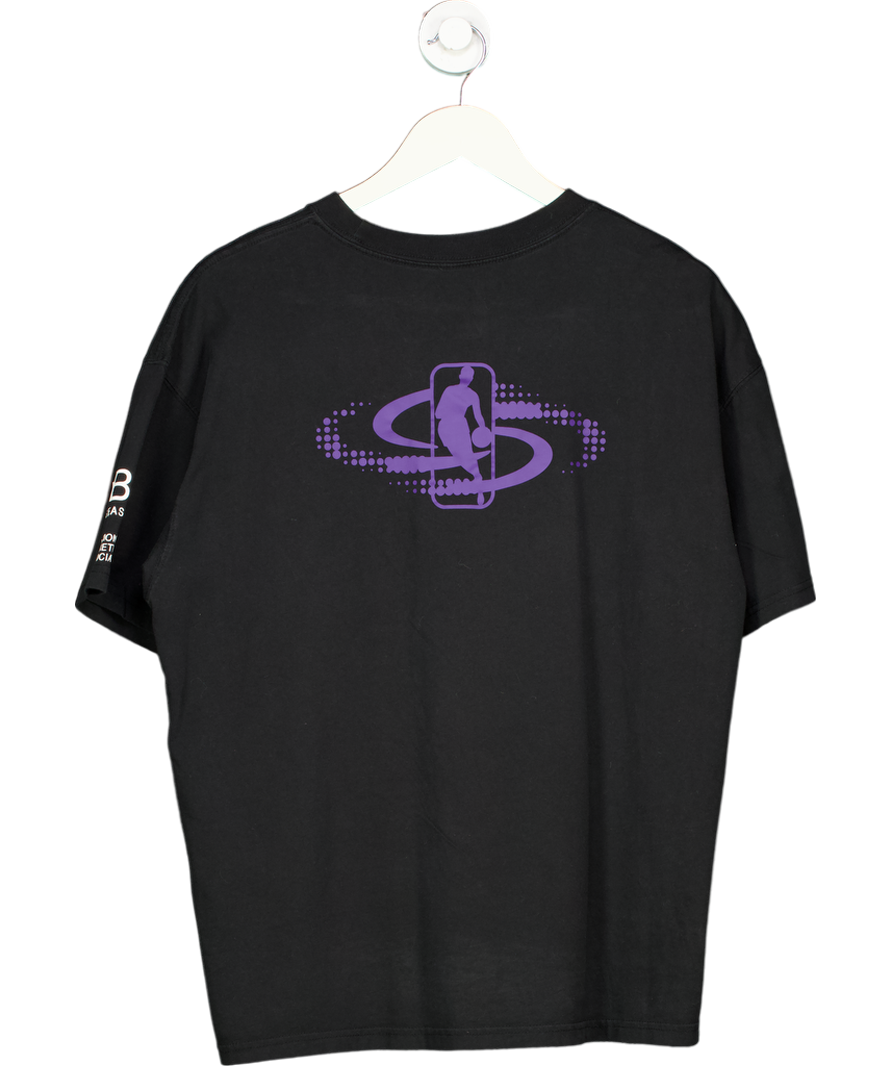 Nike Black Los Angeles Lakers T-shirt UK L