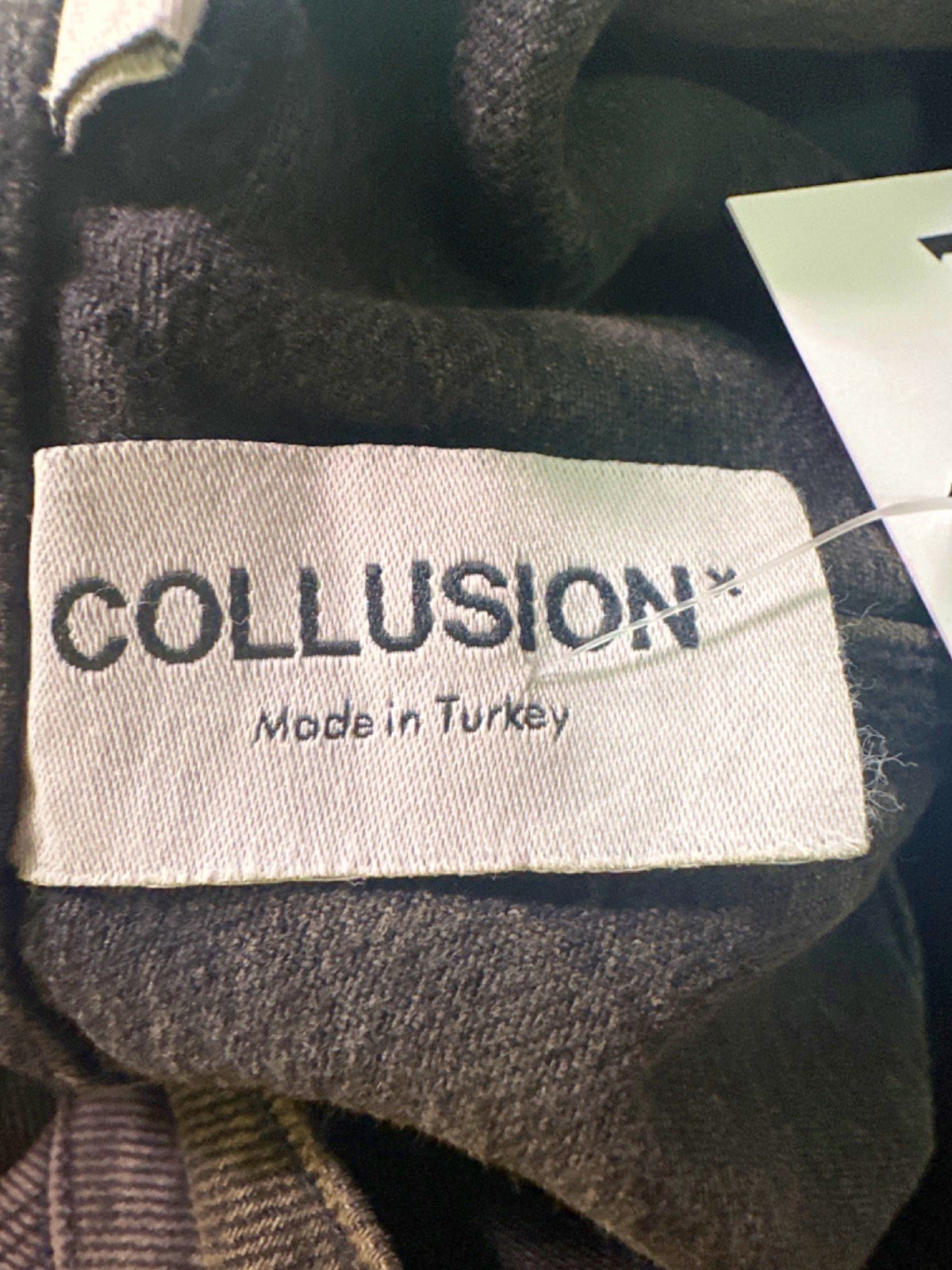 Collusion Black Wide Leg Jeans UK w28