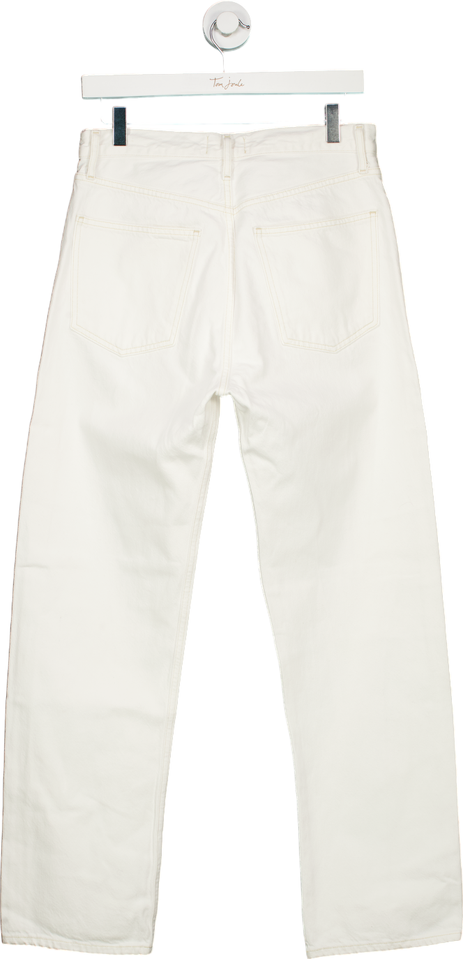 AGOLDE White 90's High Rise Jeans UK W28