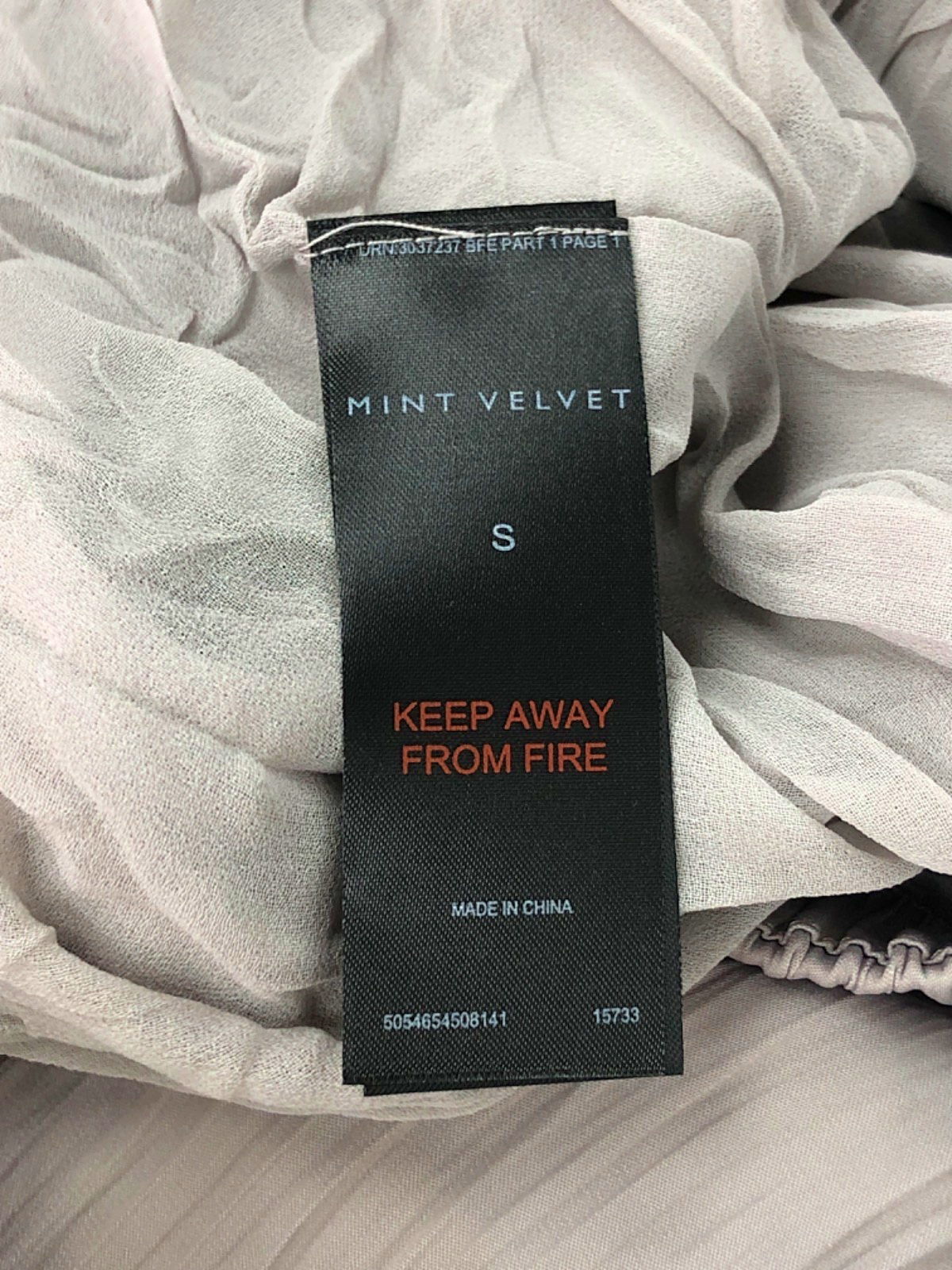 Mint Velvet Grey Maxi Skirt UK S