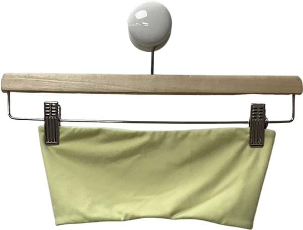 Joah Brown Yellow Contour Bandeau Top UK XS/S