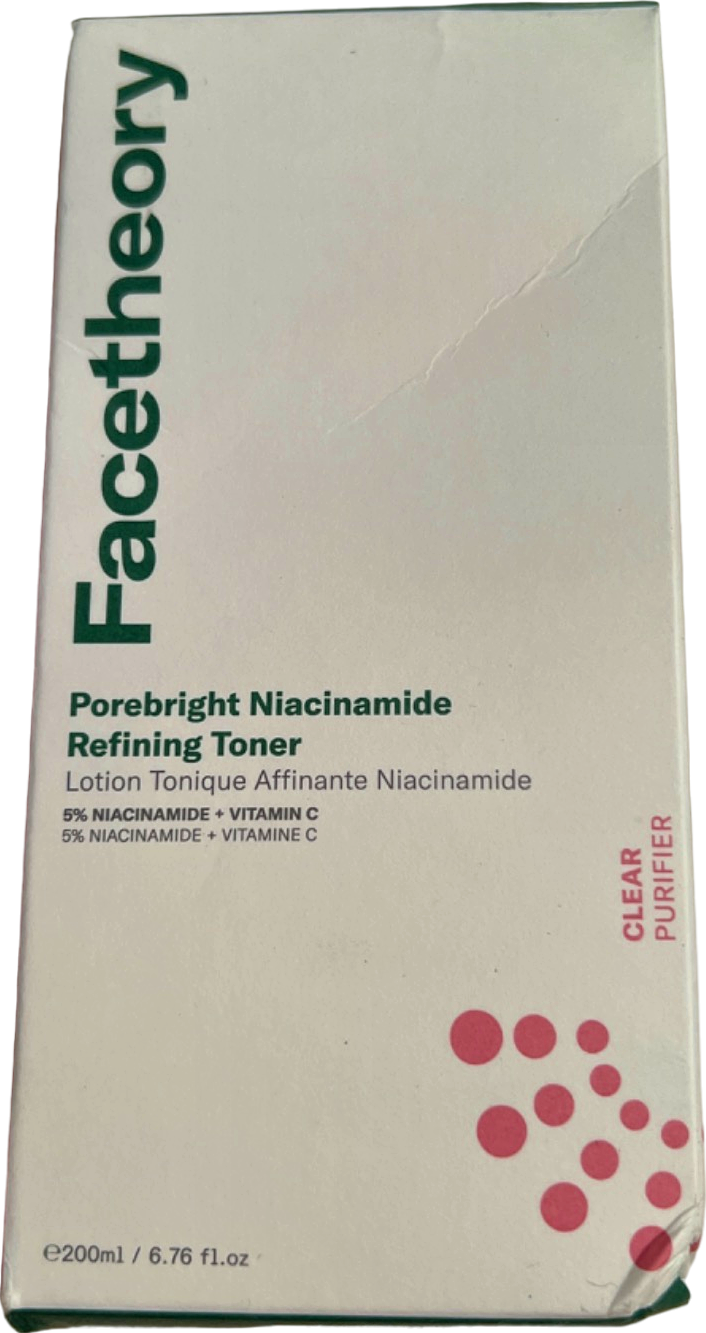 Facetheory Porebright Niacinamide Refining Toner Clear Purifier 200ml
