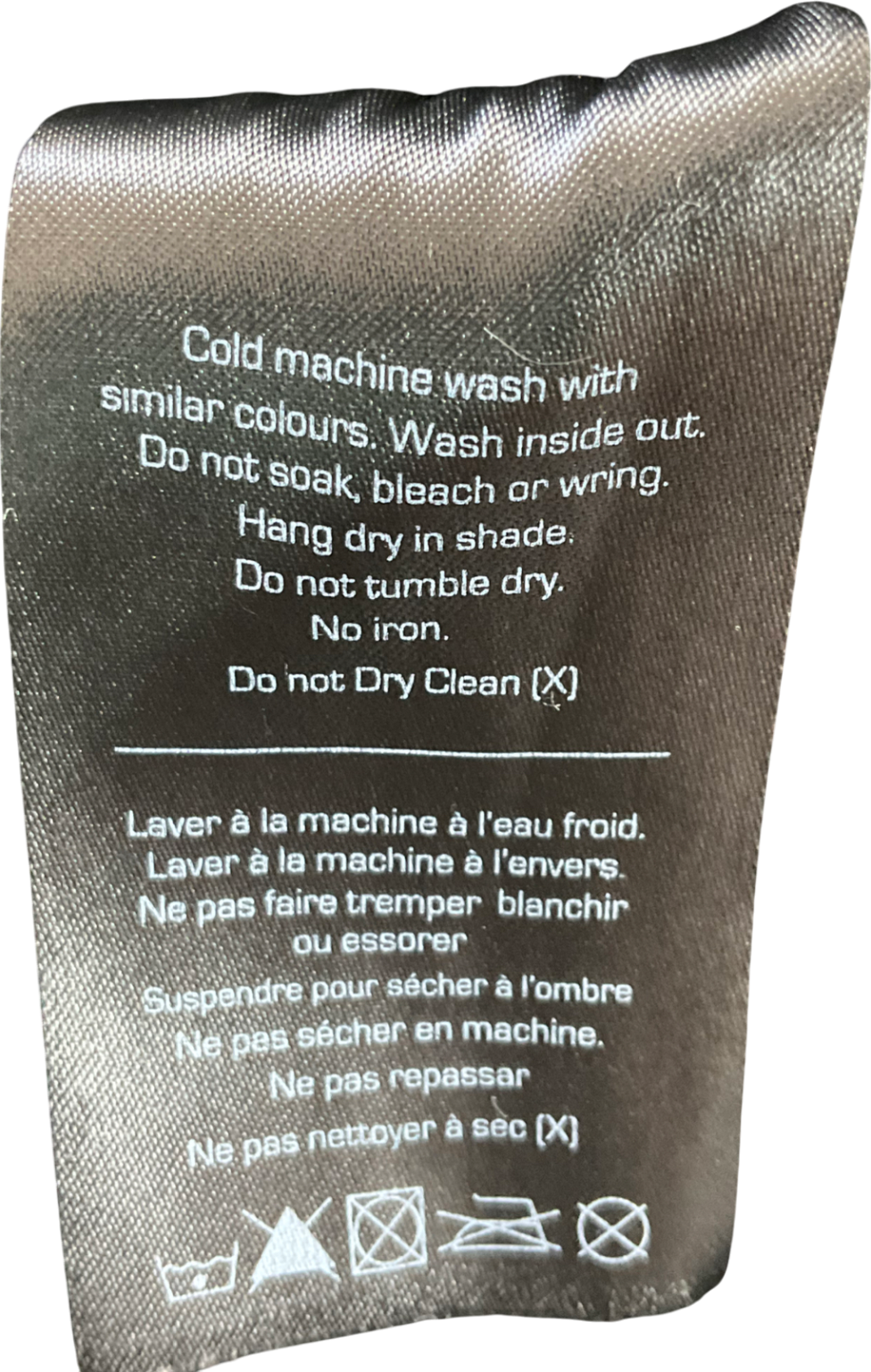 The Upside Black 1/4 Zip Fleece Top UK XS