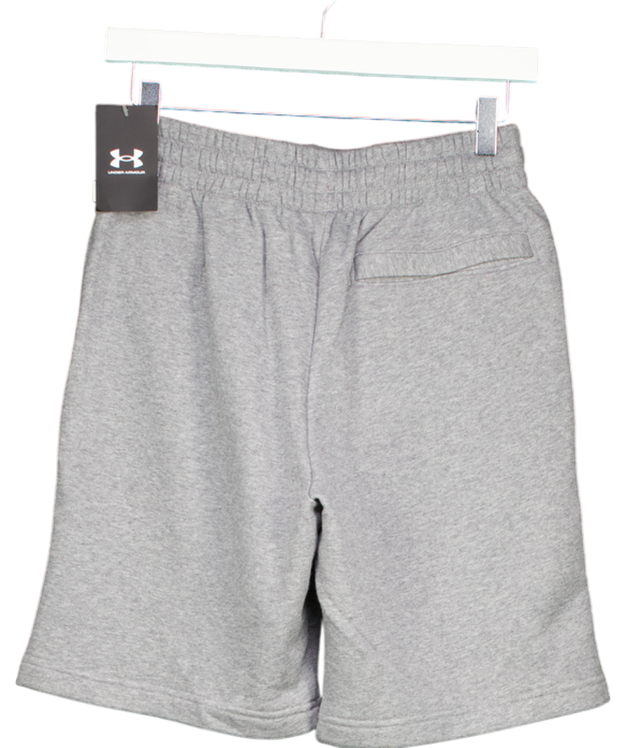 Under Armour Grey Rival Fleece Shorts UK S