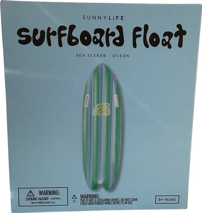 SunnyLife Blue Ride With Me Surfboard Float in Blue