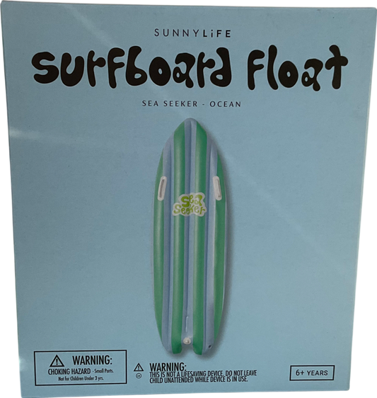 SunnyLife Blue Kids Ride With Me Surfboard Float in Blue