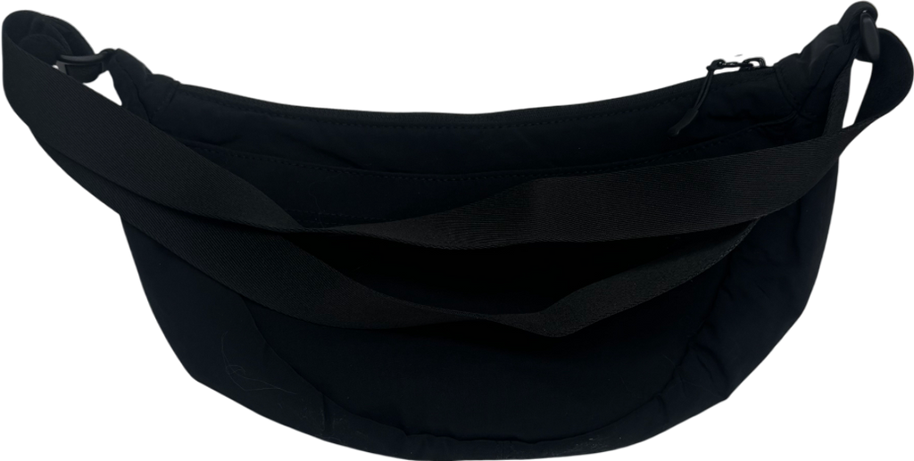 gymshark Black Retro Sports Waistpack