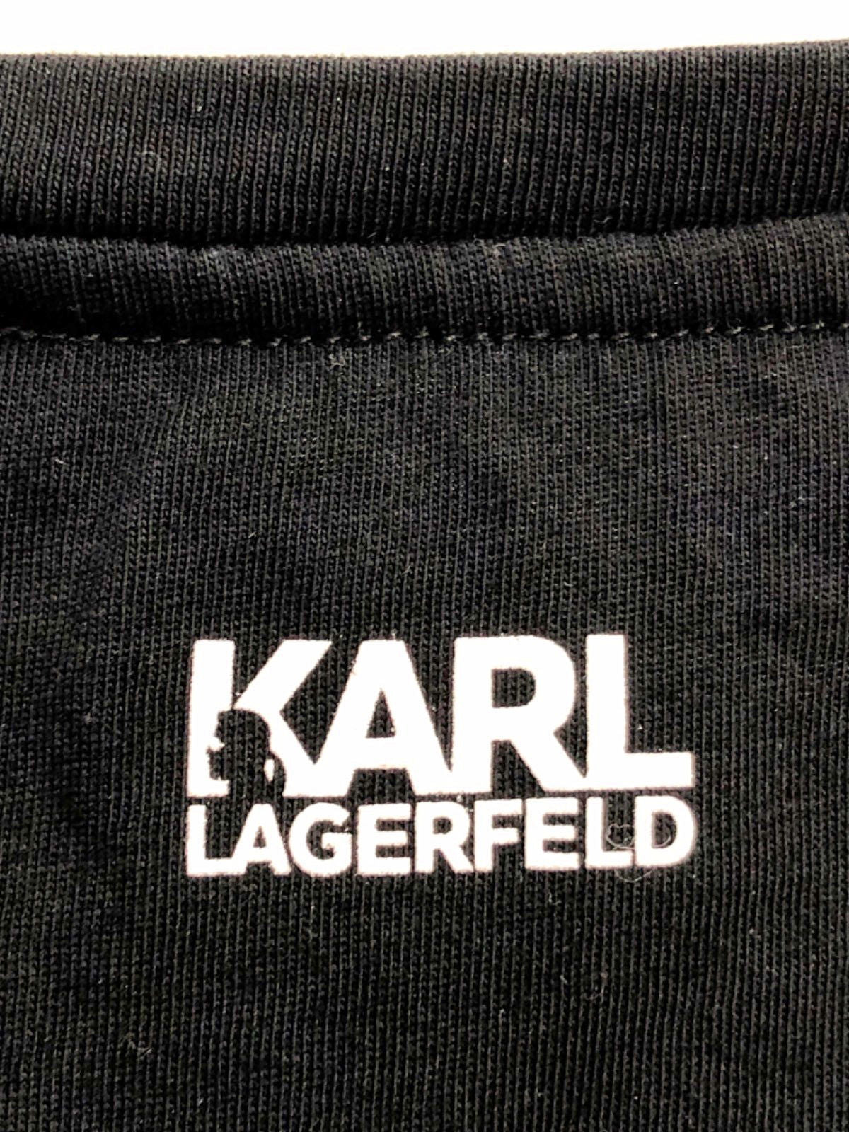 Karl Lagerfeld Black T-Shirt XS