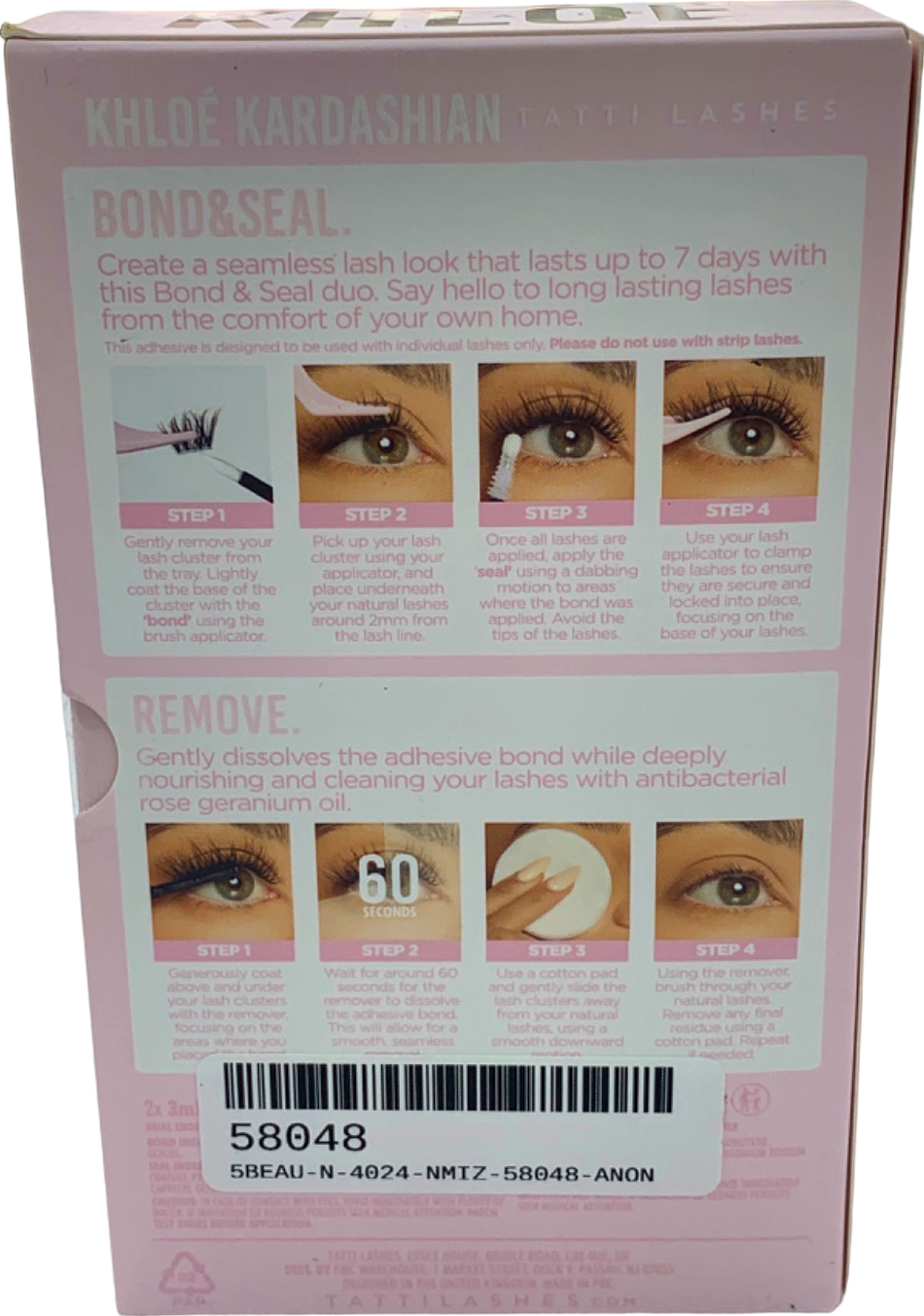 Tatti Lashes Double Ended Temporary Lash Adhesive & Adhesive Remover Duo