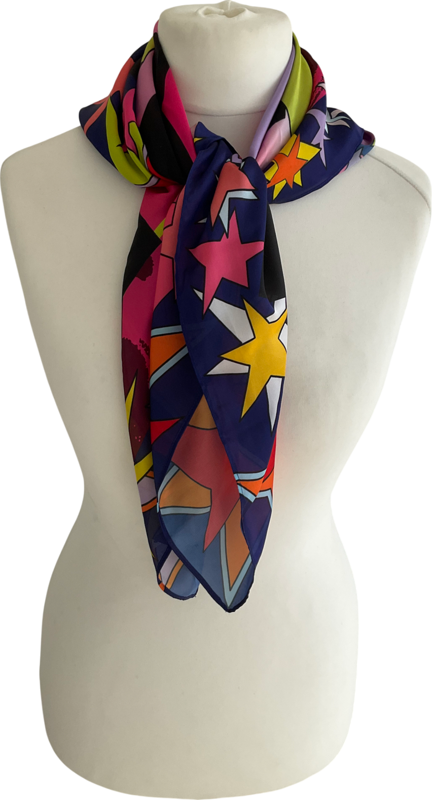 @Parade Multicoloured Silky Classic Parade Scarf One Size