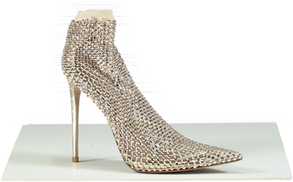 La Silla Nude Gilda Crystal Ankle Boot UK 6 EU 39 👠