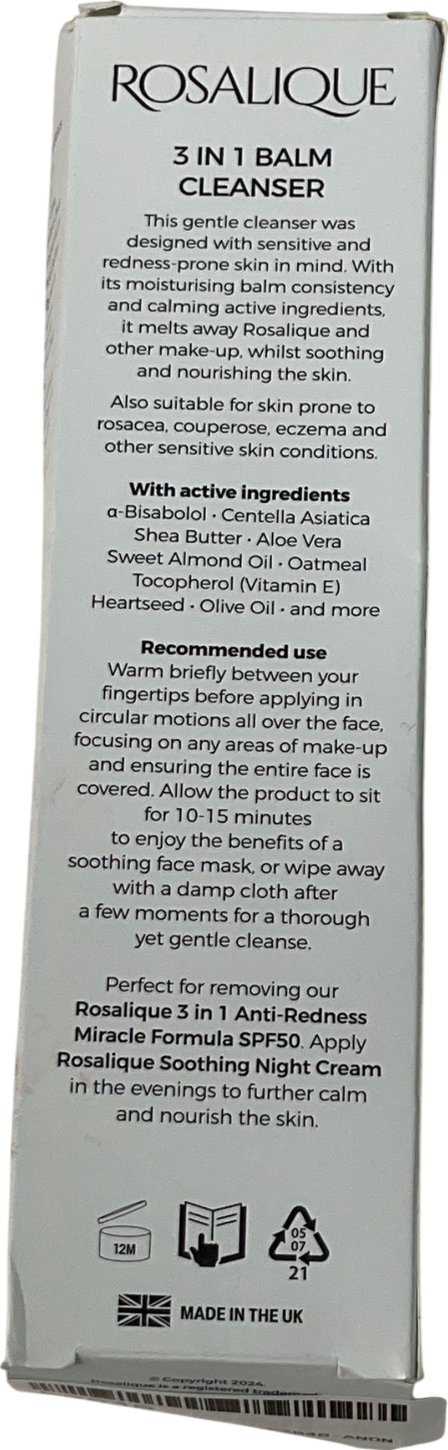 rosalique 3 In 1 Balm Cleanser 100ml