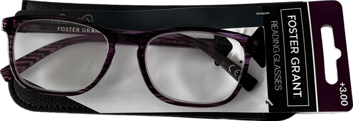 foster grant Constance Lenses Reading Glasses  Purple +3