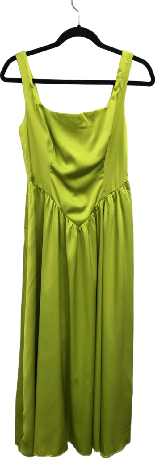 Girl In Mind Green Midi Dress UK 8