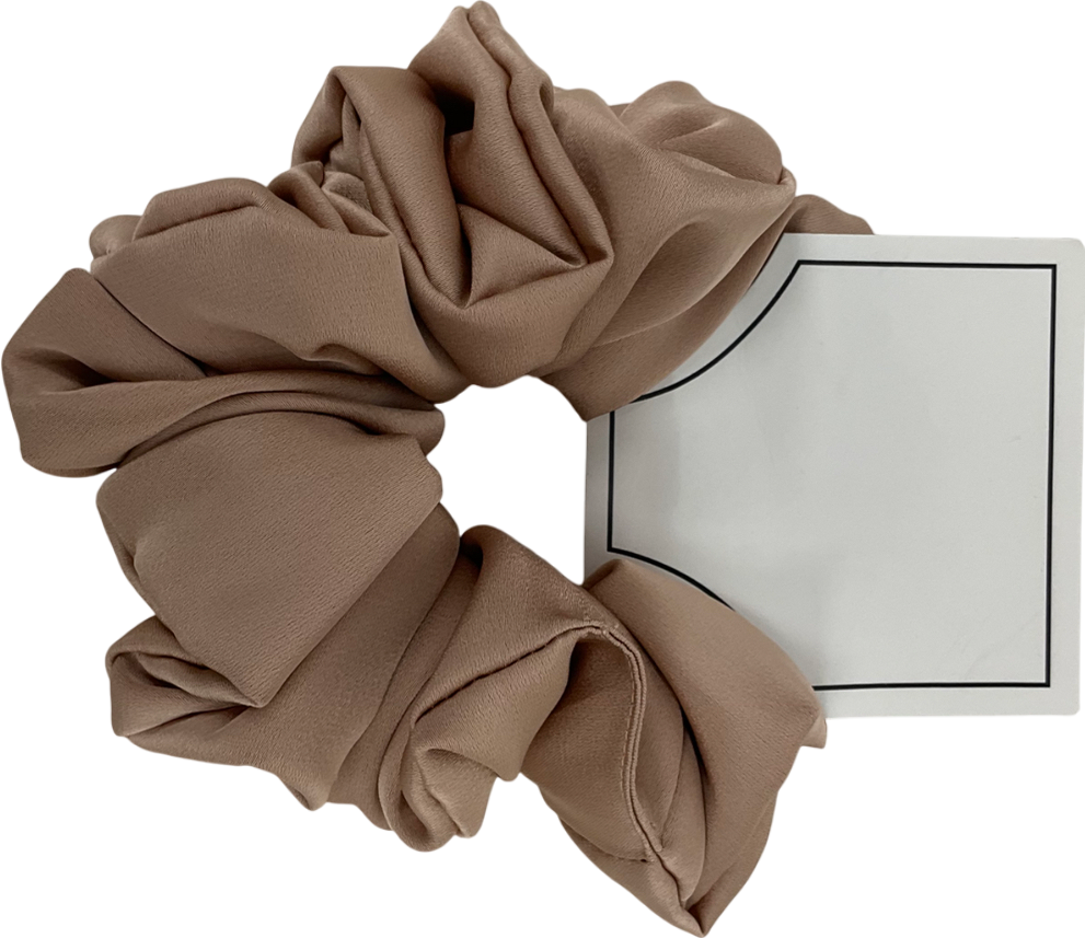 Sunday Beige Large Scrunchie One Size