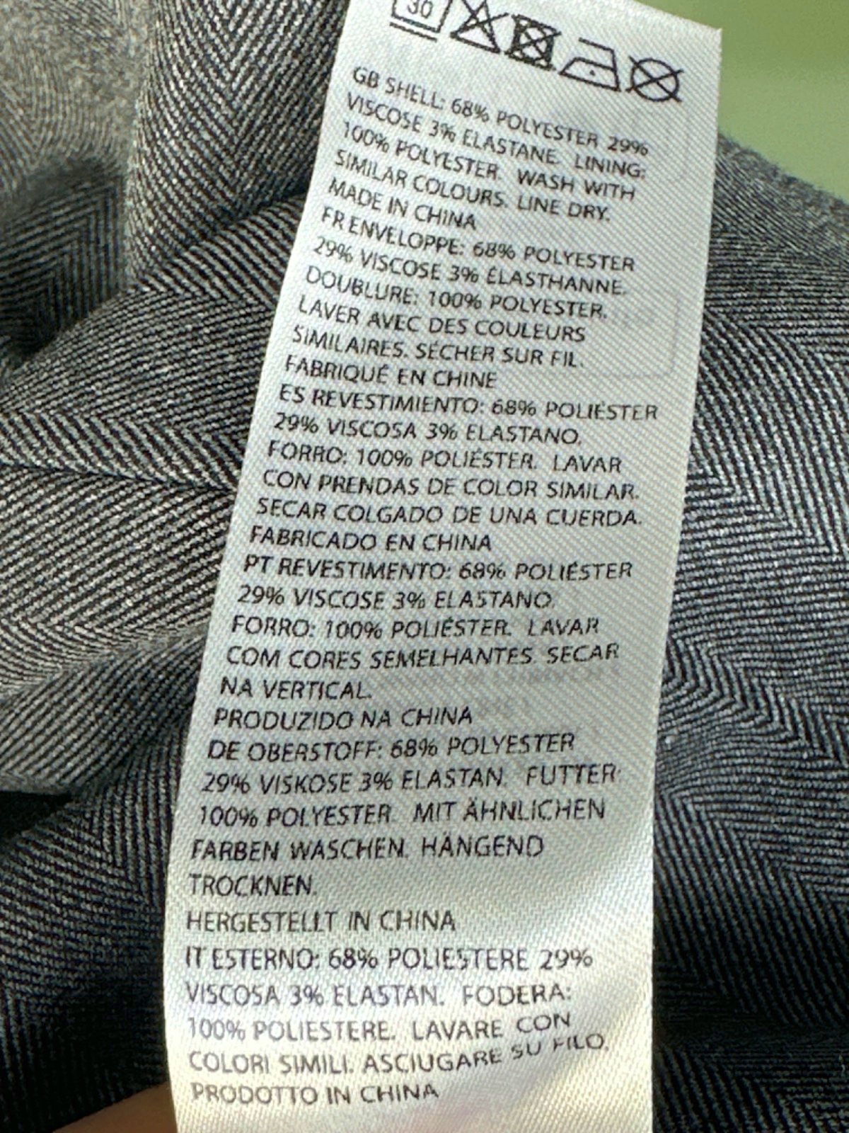 NA-KD Grey Blazer UK 6