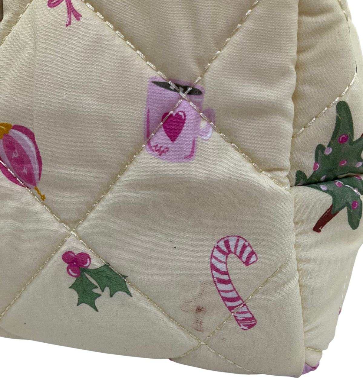 White Fox White Getting Ready Cosmetic Bag One Size