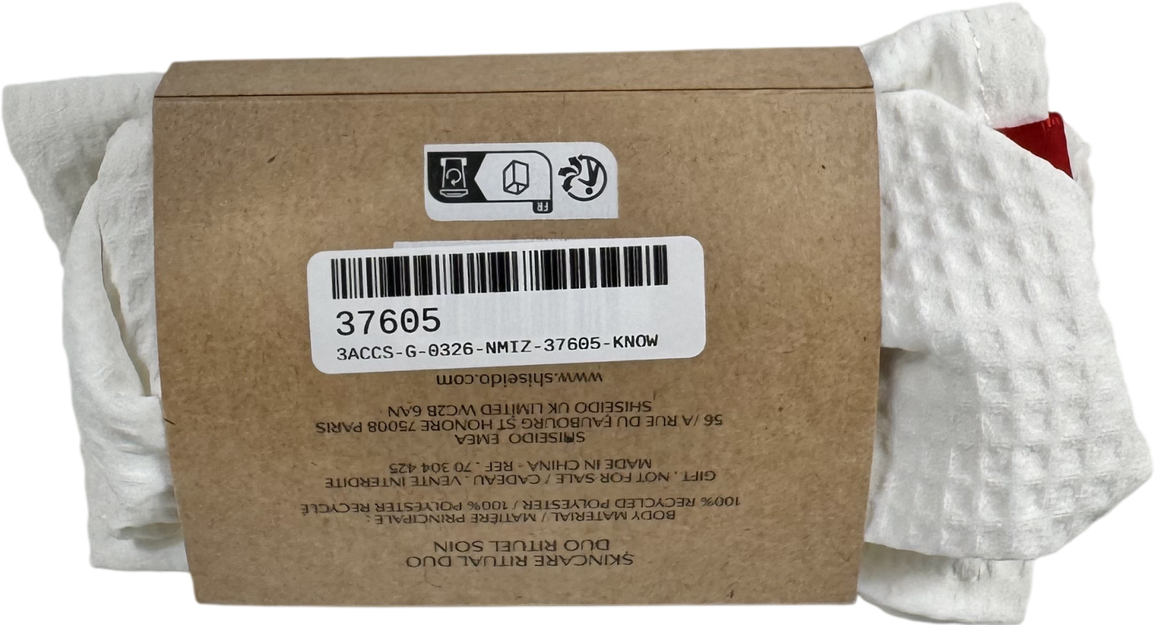 Shiseido Refreshing Face Towel One size