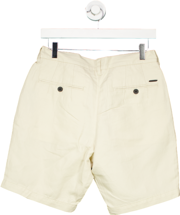 Autograph Ecru Tailored Shorts UK 30W