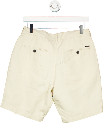 Autograph Ecru Tailored Shorts UK 30W