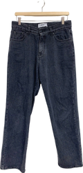 Offer Black Denim Jeans UK M