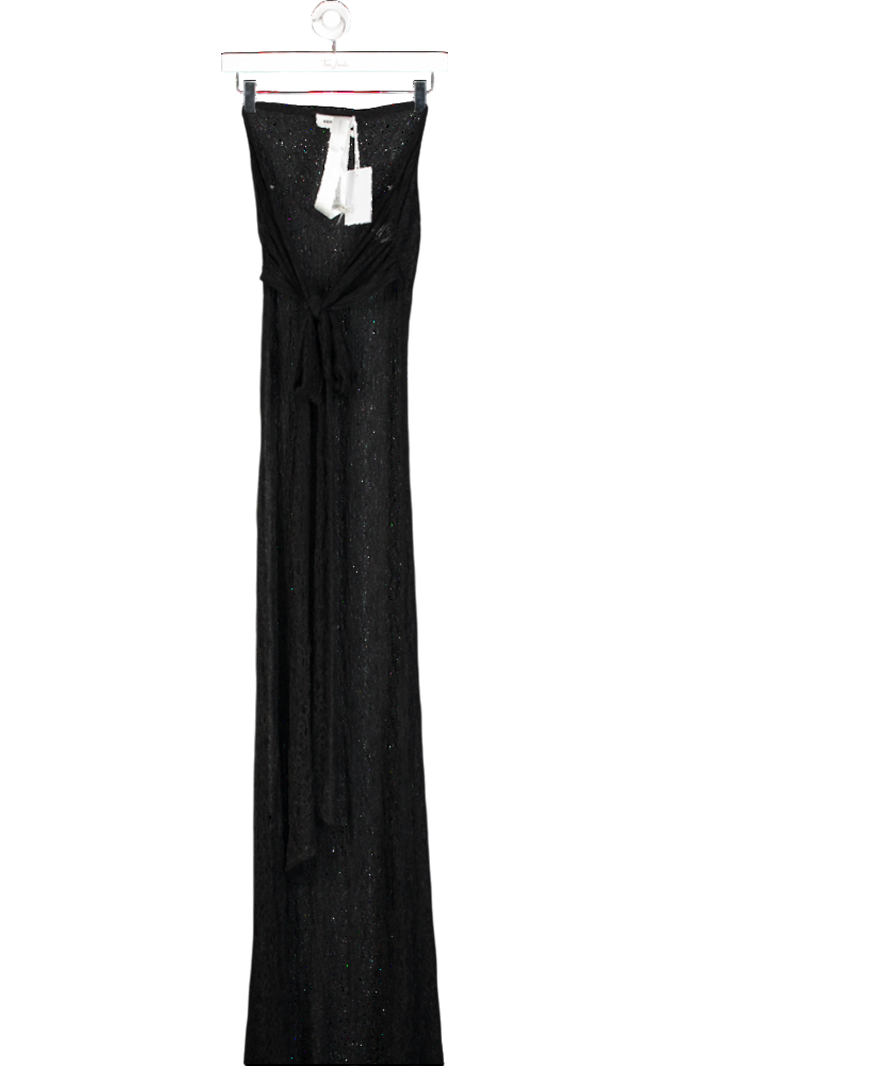 BBXBrand Black Kayya Lace Catsuit With Maxi Skirt- Panther UK S