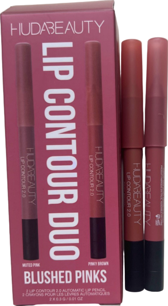 Huda Beauty Lip Contour Duo Blushed Pinks 2 x 0.3g