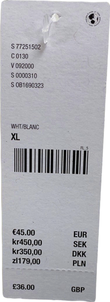 Urban Outfitters White Ribbed Tank Dress UK XL