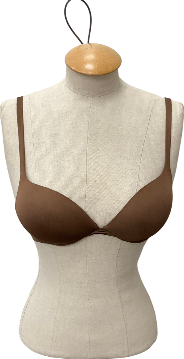 SKIMS Brown T-shirt Bra - Jasper UK 32C
