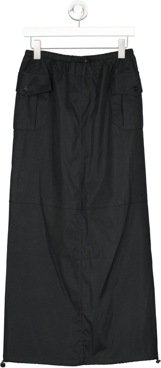 Sisters & Seekers Black Side Pocketed Tube Skirt UK S
