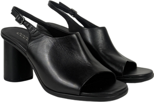 ECCO Black Sculpted Alba 65 Women's Leather Heeled Sandal UK 9 EU 42