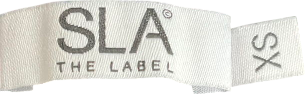 SLA the label Black Lounge Wear Bralette UK XS