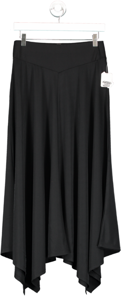 Free People Black Amelia Maxi Skirt UK XS