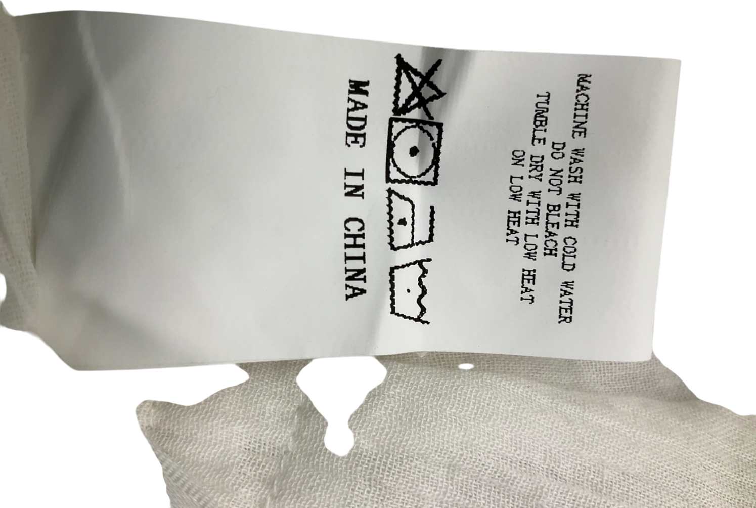 S Deer White Tie Front Ruffle Top UK S