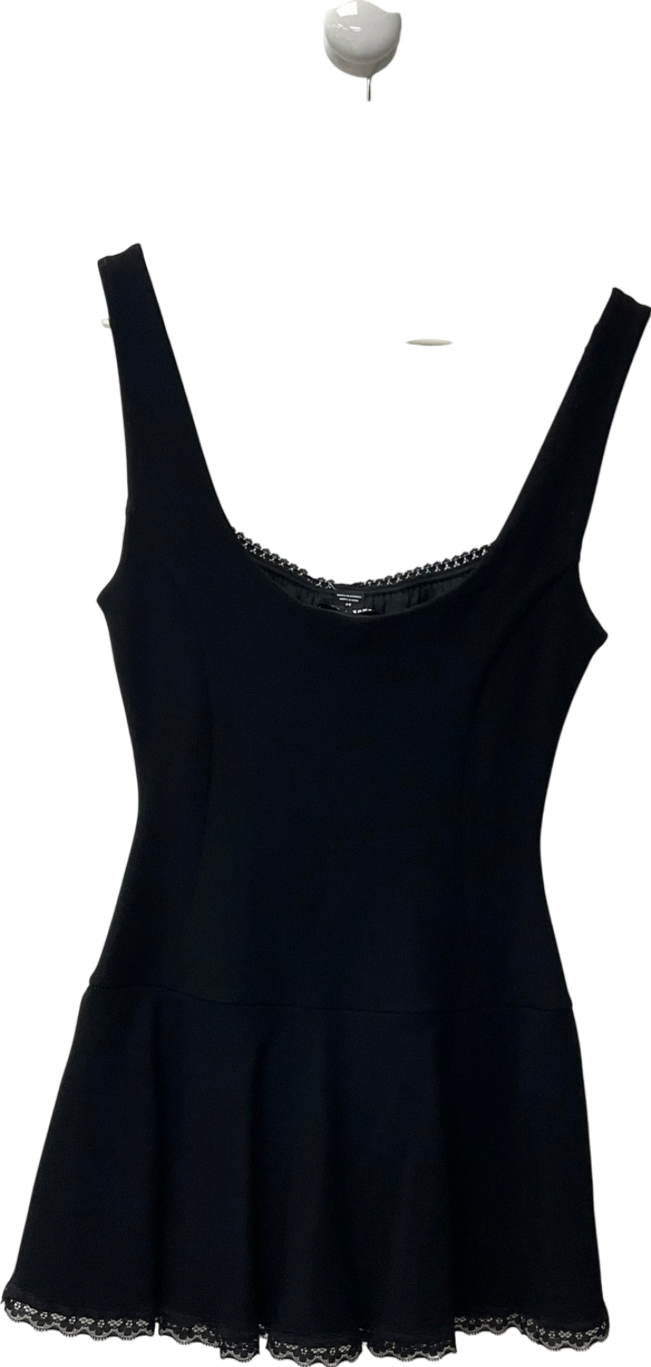 Urban Outfitters Black Silence + Noise Ponte Playsuit UK S