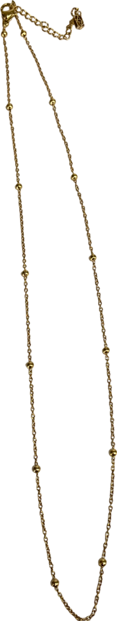 Abbott Lyon Metallic Sphere Chain Necklace One Size