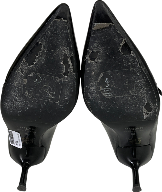 jonak Black Cross-strap Pumps UK 6 EU 39