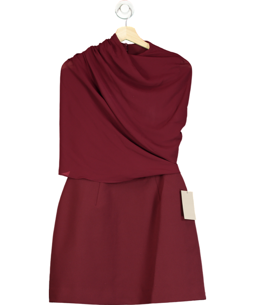 OddMuse Red The Ultimate Muse Gathered Mini Dress UK M