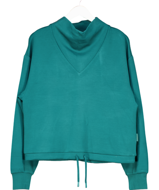 Varley Green Conifer Doublesoft Betsy Sweat Top UK S