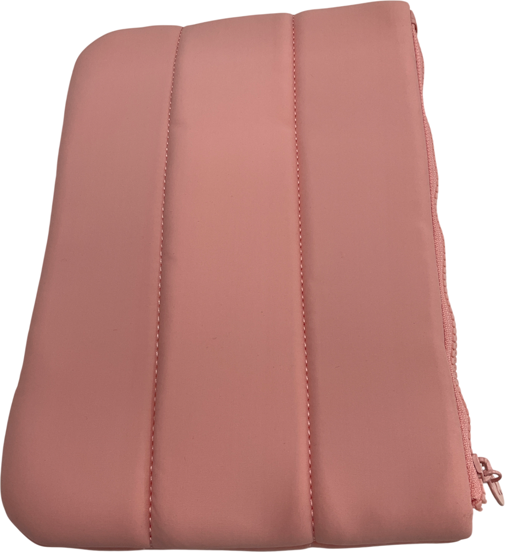 Pink Puffy Makeup Pouch One Size