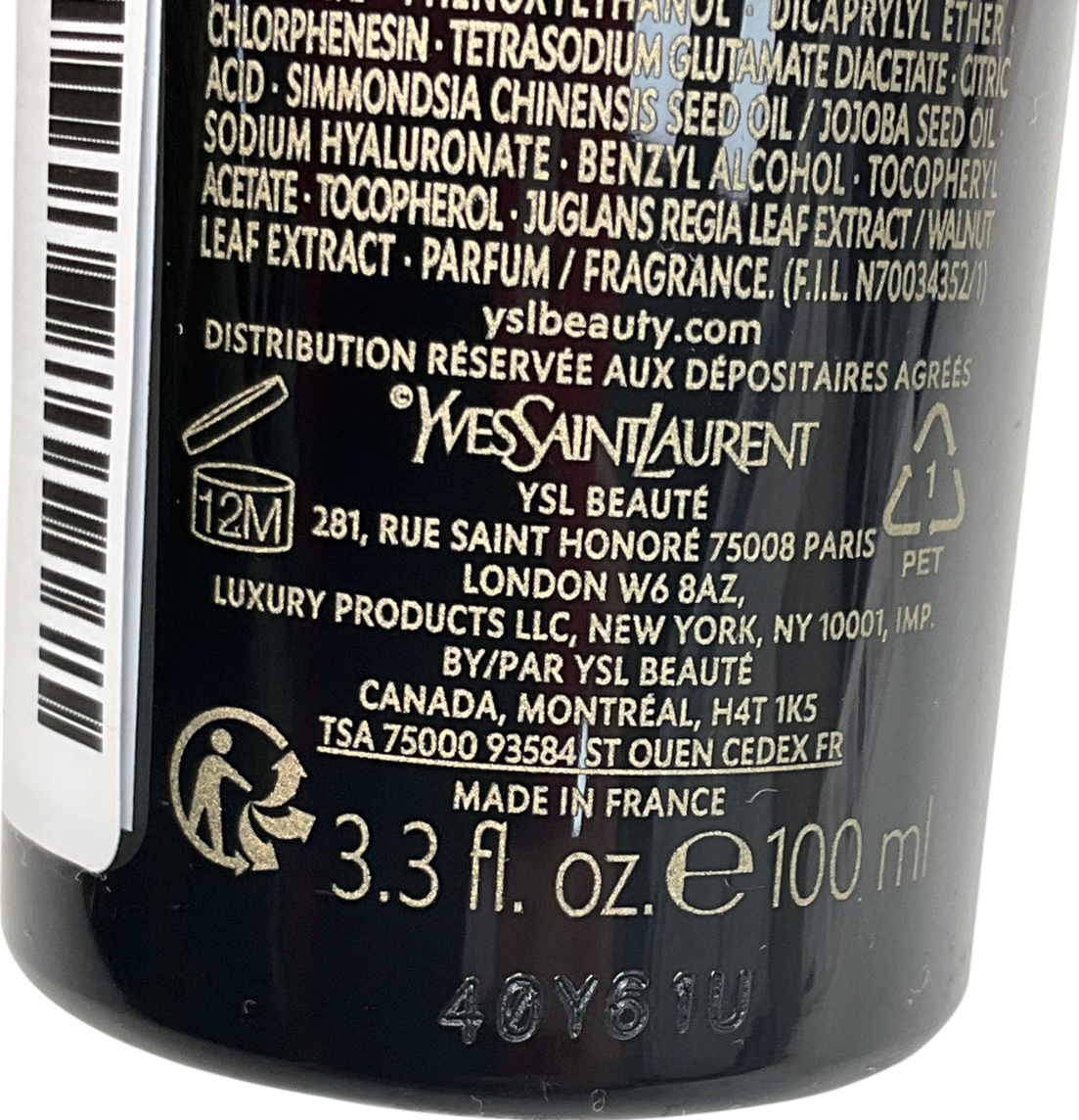 YSL Top Secrets Makeup Setting Spray 100ml