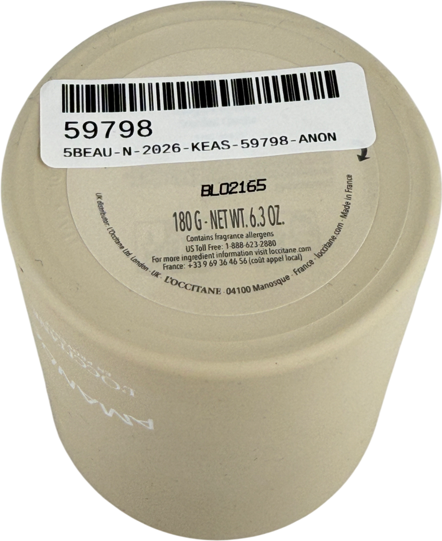 L'Occitane White Almond Candle Size 180g One Size
