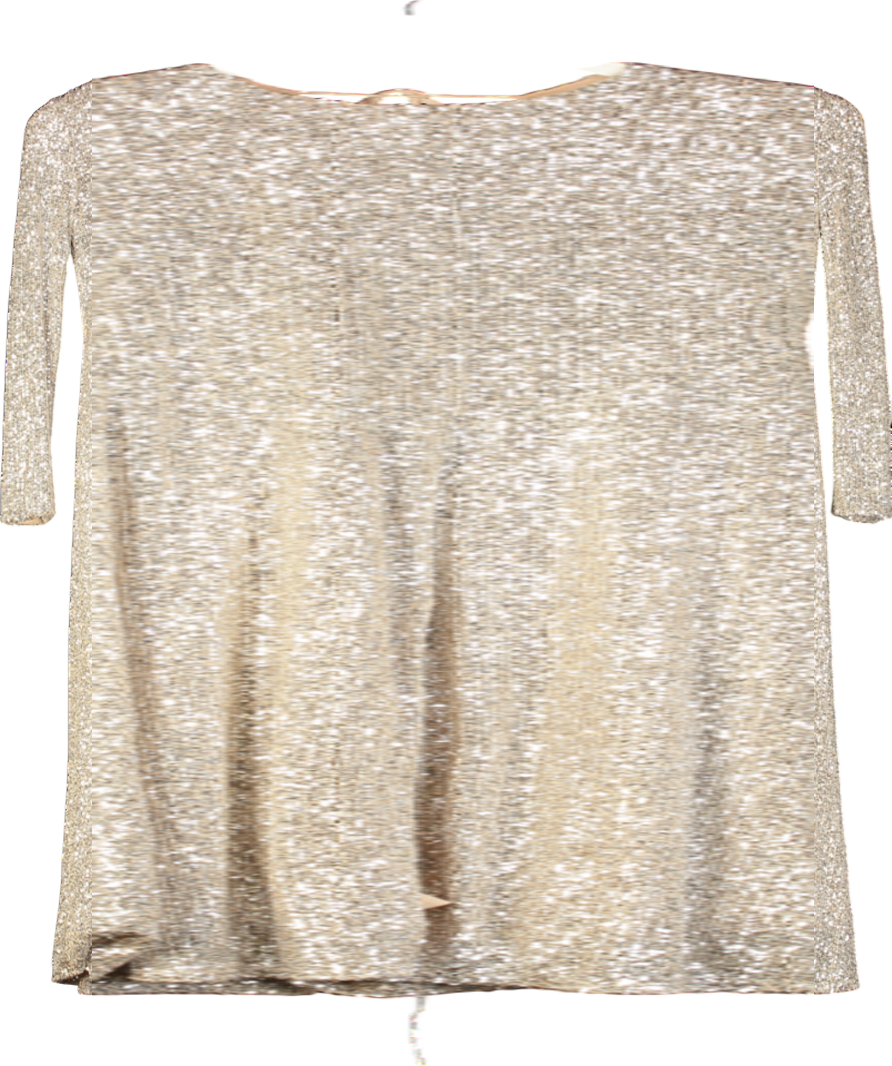 Topshop Metallic Maxi Sequin Dress UK 6