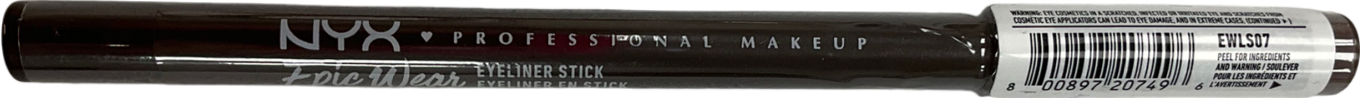 NYX Professional Makeup Epic Wear Long Lasting Liner Stick Deepest Brown 1.2