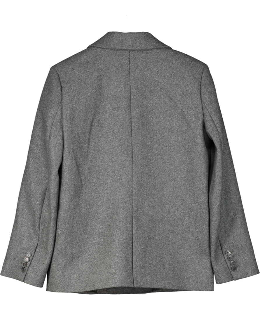 Balzac Grey Lynne Double Breasted Blazer UK 10