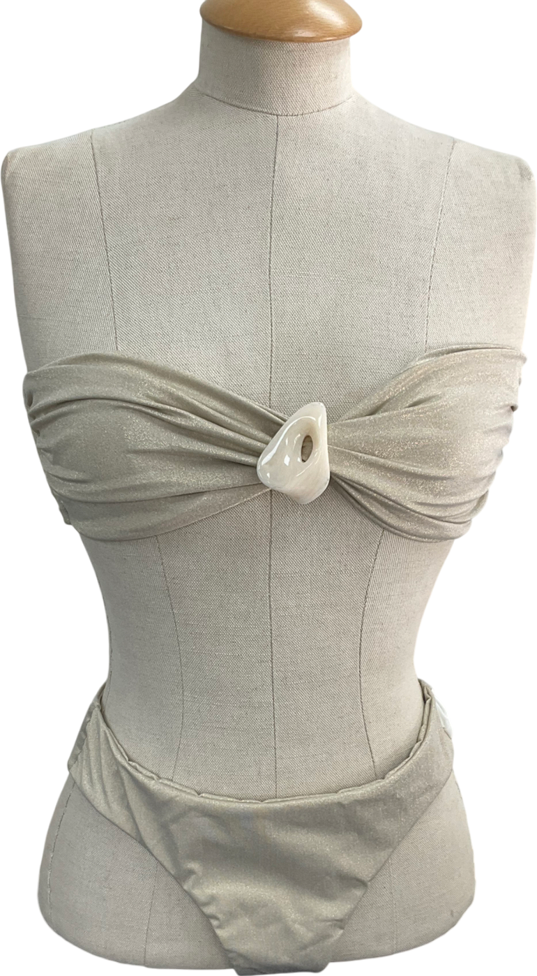 Baobab Metallic Bikini Set UK XS/S