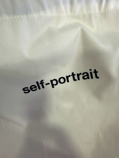 Self-Portrait Green Crystal Embellished Bow Mini Shoulder Bag